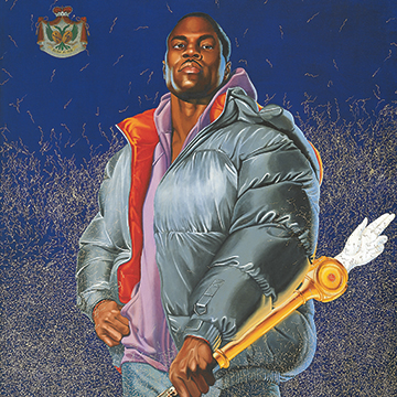 Kehinde Wiley, Alexander the Great (Variation), 2005, Oil and enamel on canvas