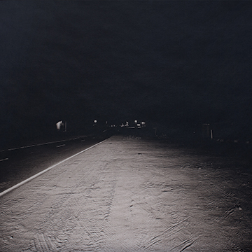 Scott B. Davis, Imperial Highway, Ocotillo, California, 2007 (printed 2009), Platinum palladium print