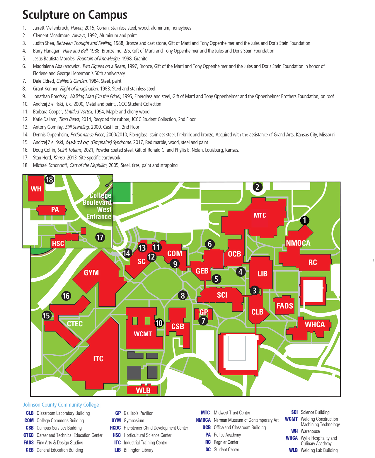 Sculpture Campus Floor Plan